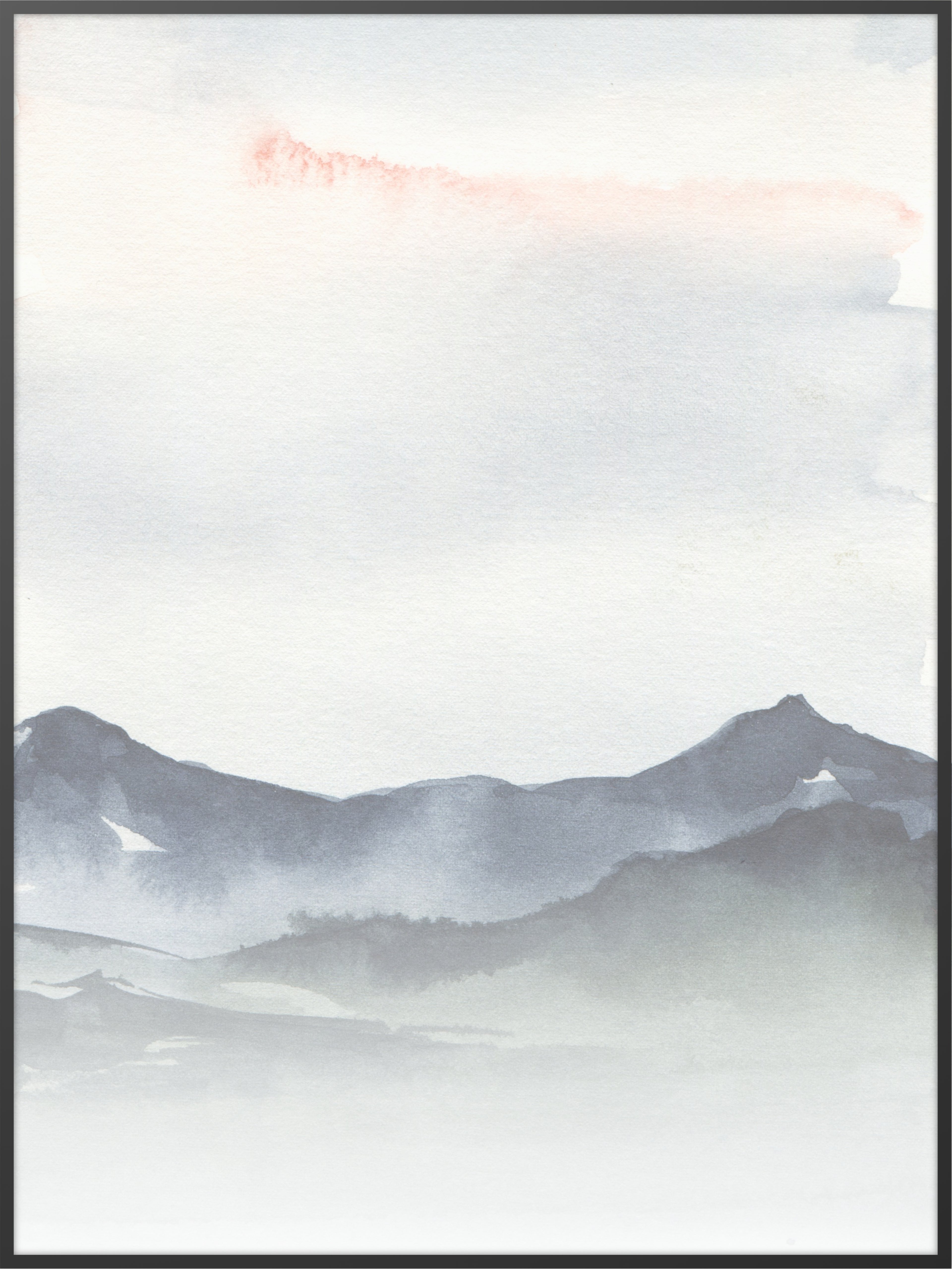 Mountain Solace Memorial Poster