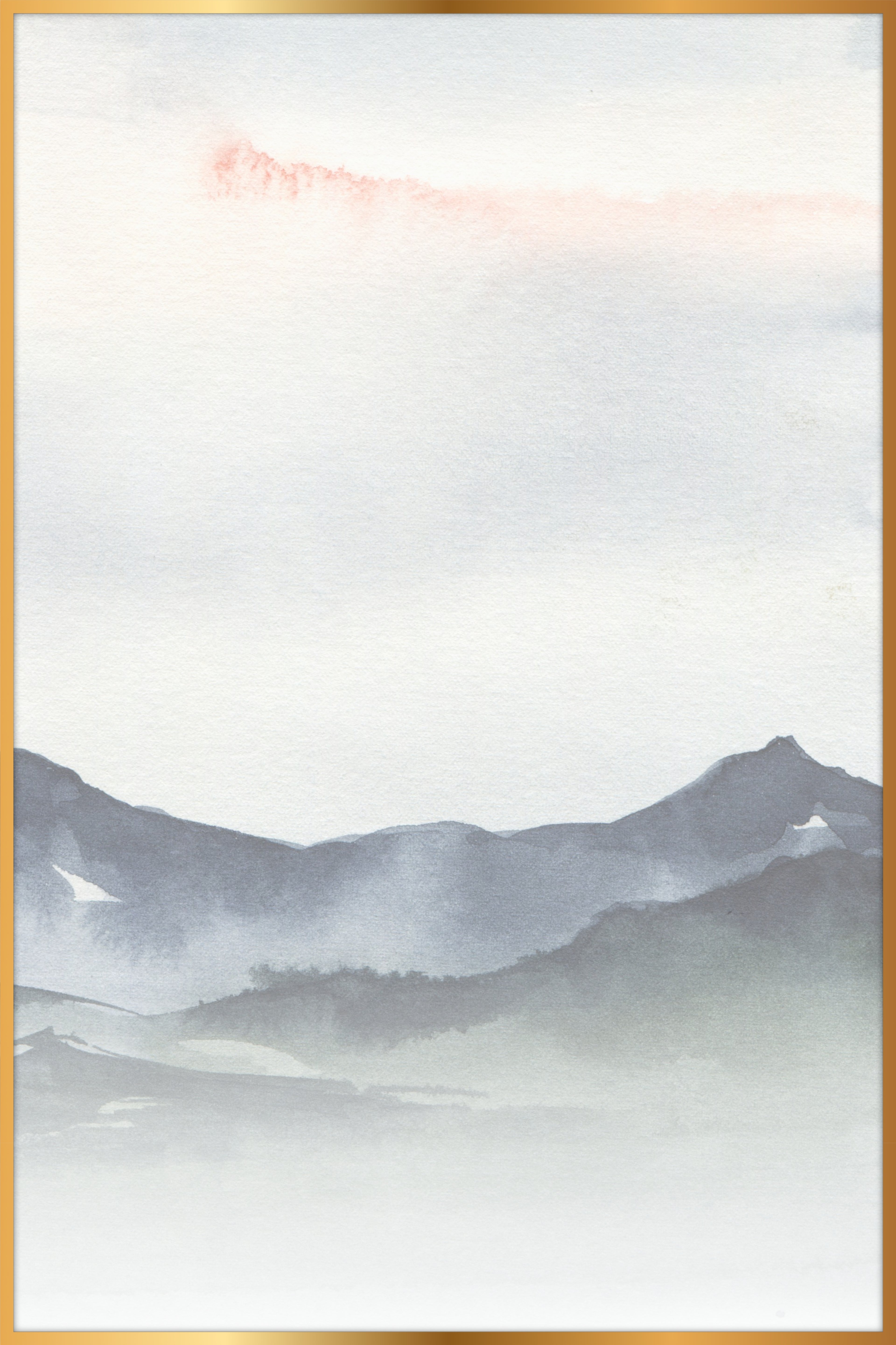 Mountain Solace Memorial Poster