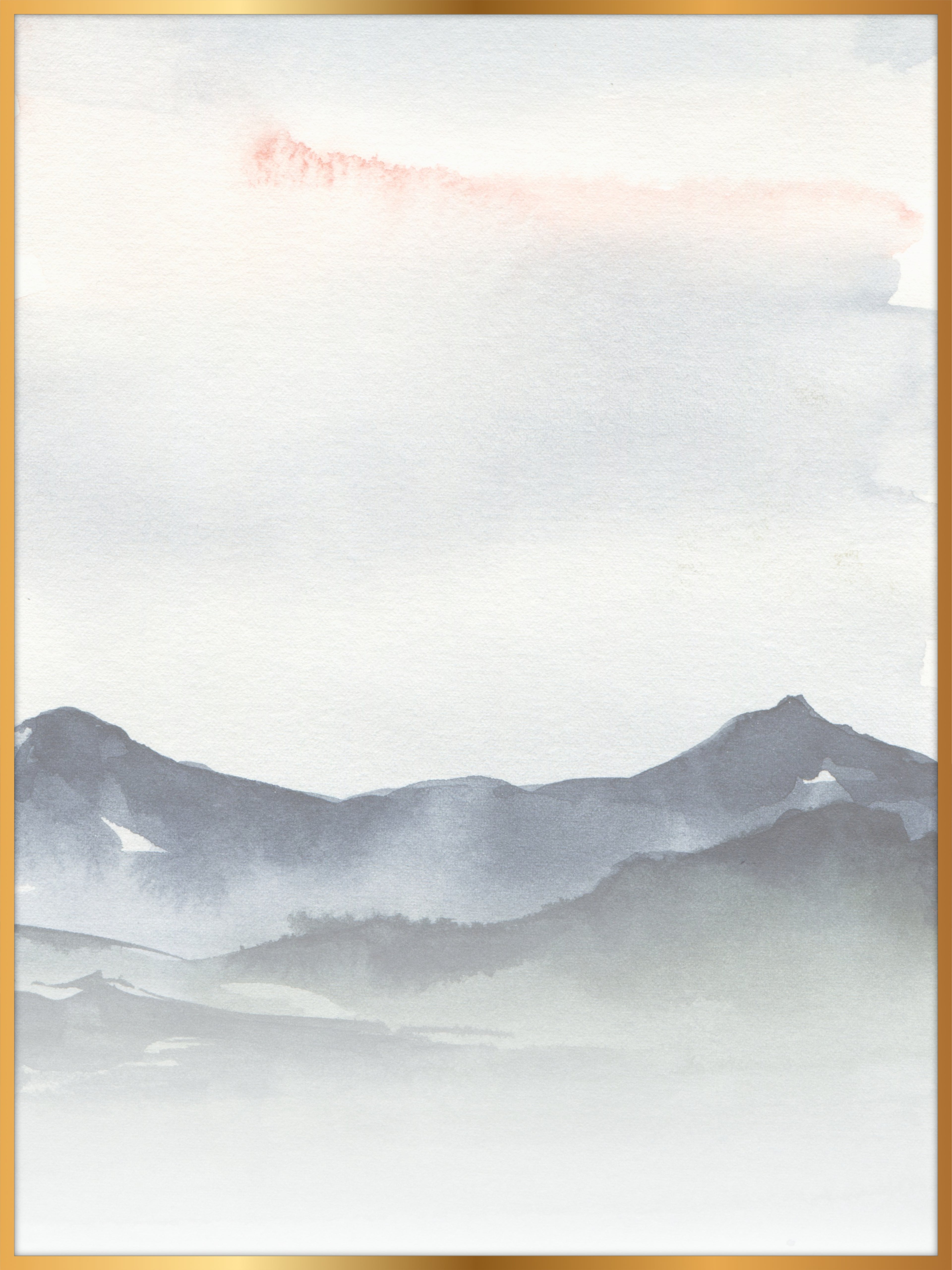 Mountain Solace Memorial Poster