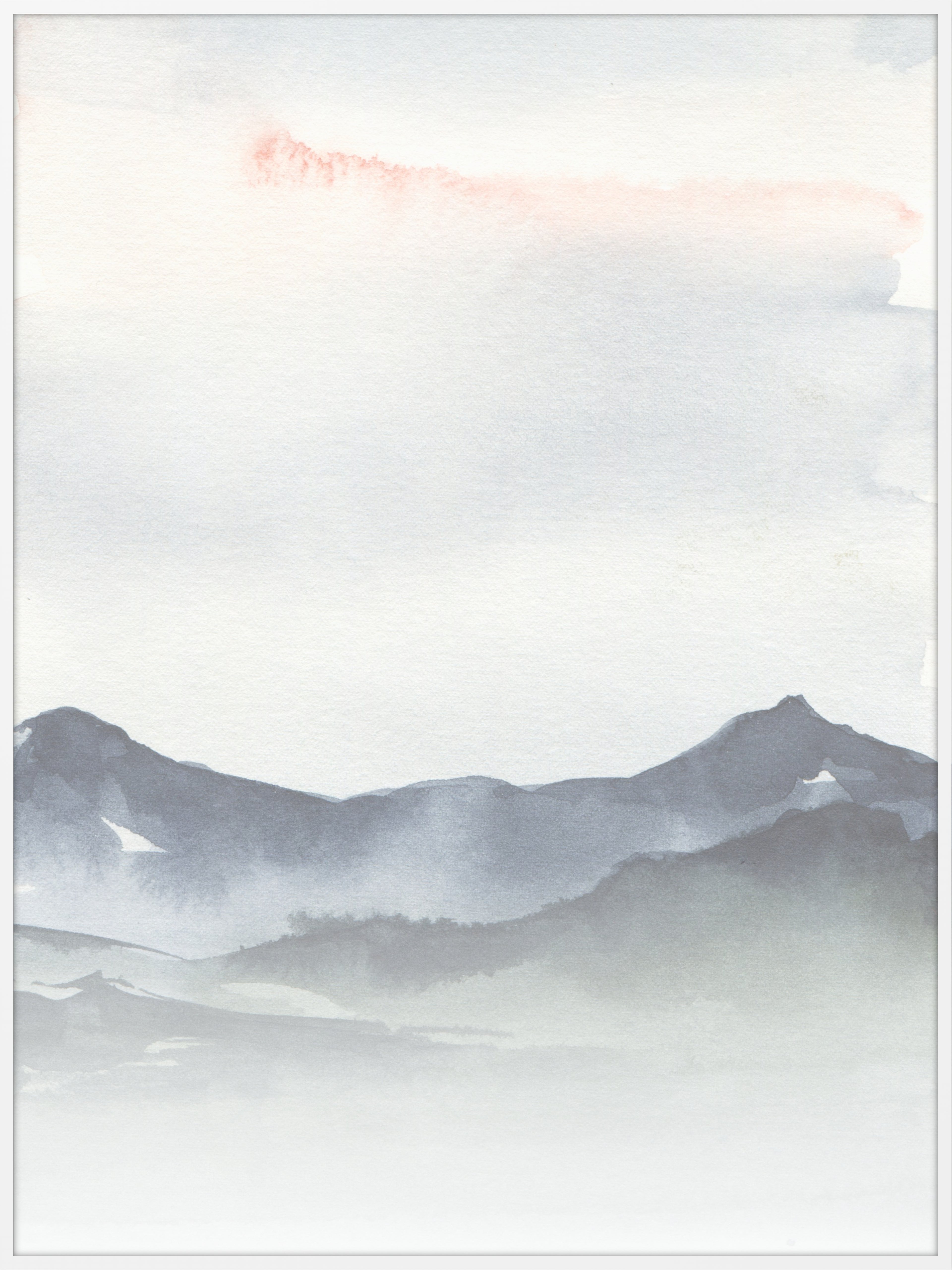 Mountain Solace Memorial Poster