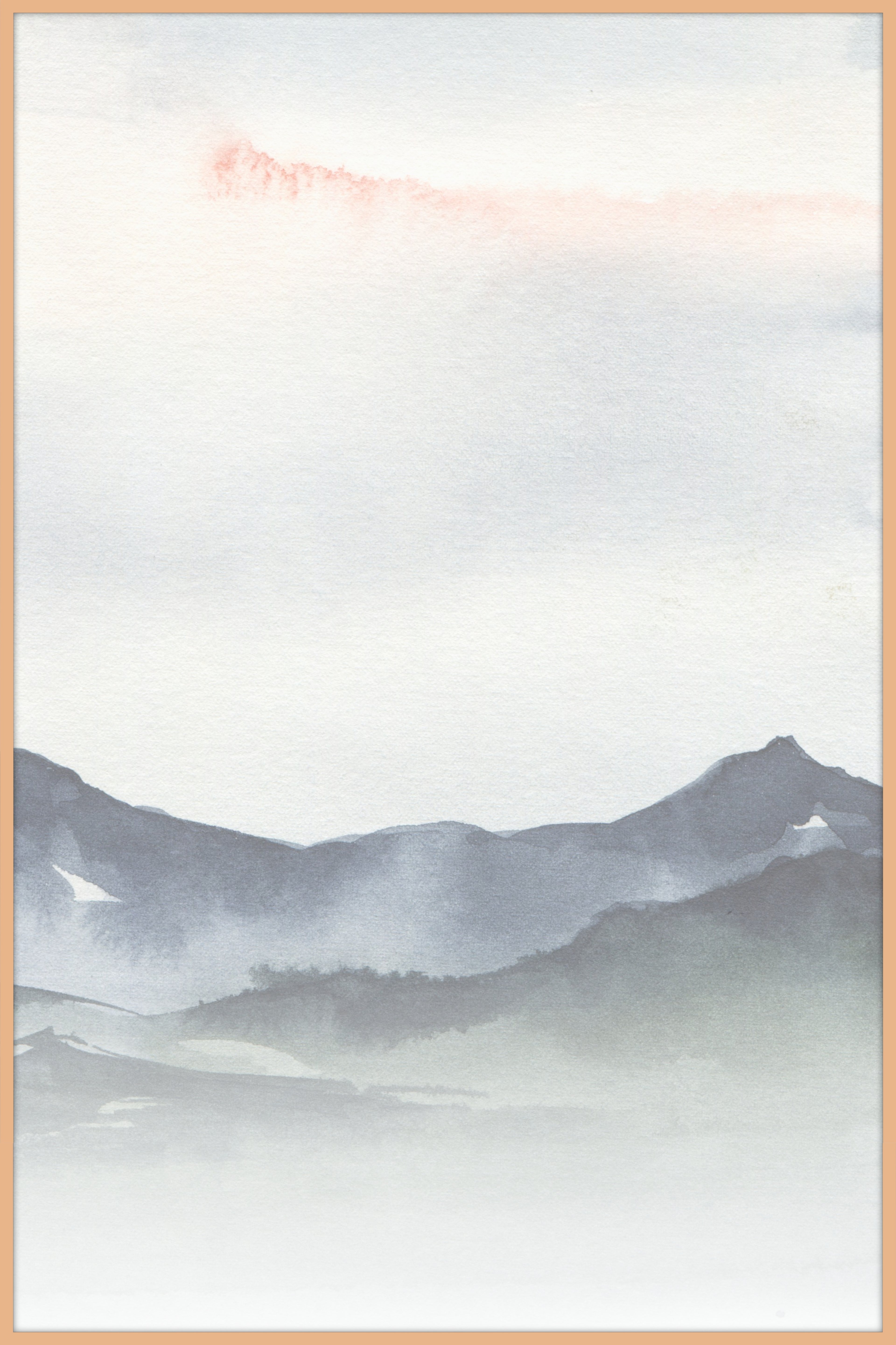 Mountain Solace Memorial Poster