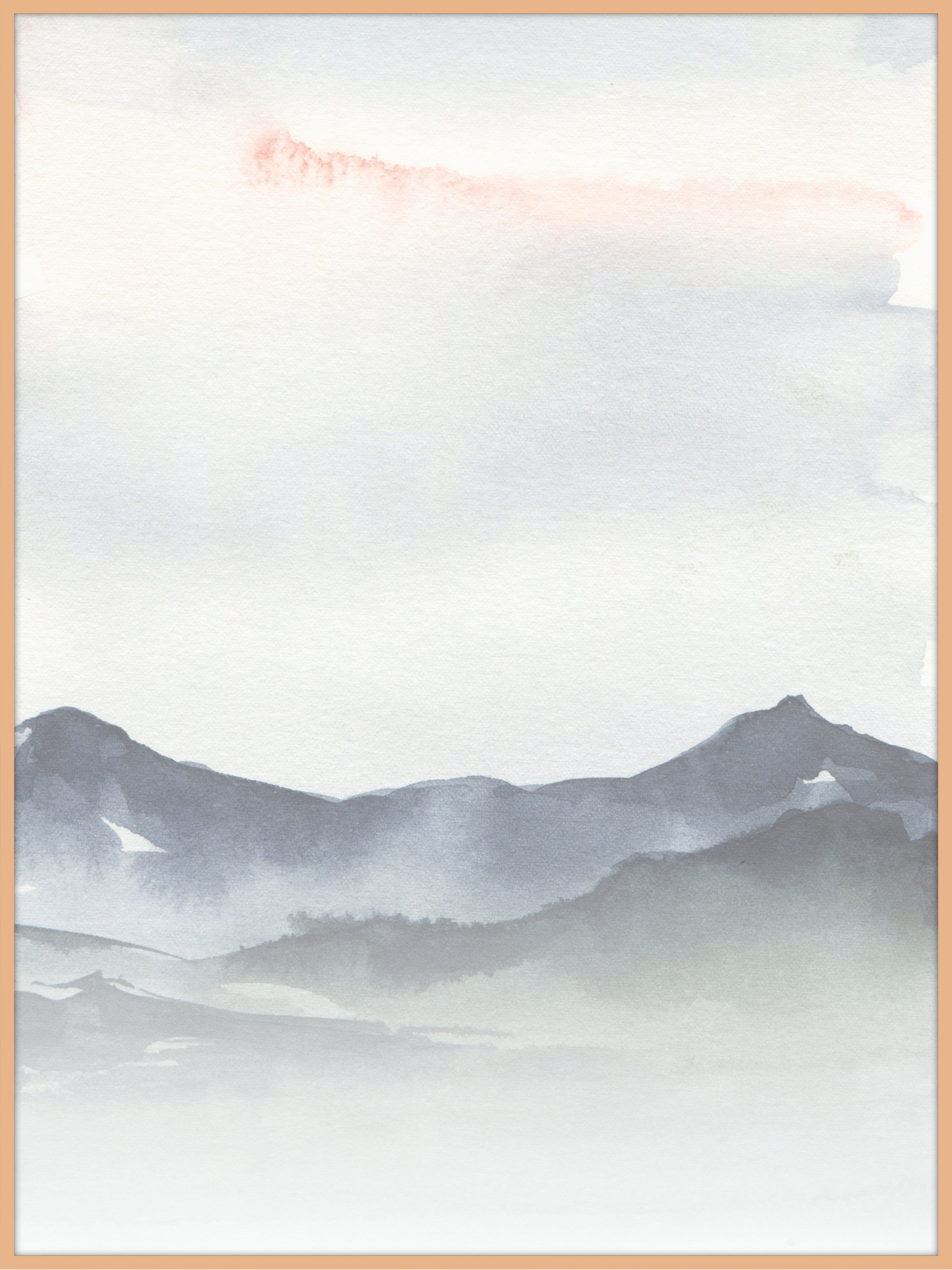 Mountain Solace Memorial Poster