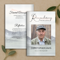 Mountain Solace Funeral Program