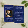 Navy Remembrance Prayer Card