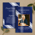 Navy Remembrance Funeral Program