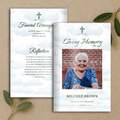 Olive Blessing Funeral Program