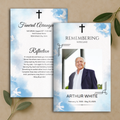 Peaceful Dove Funeral Program