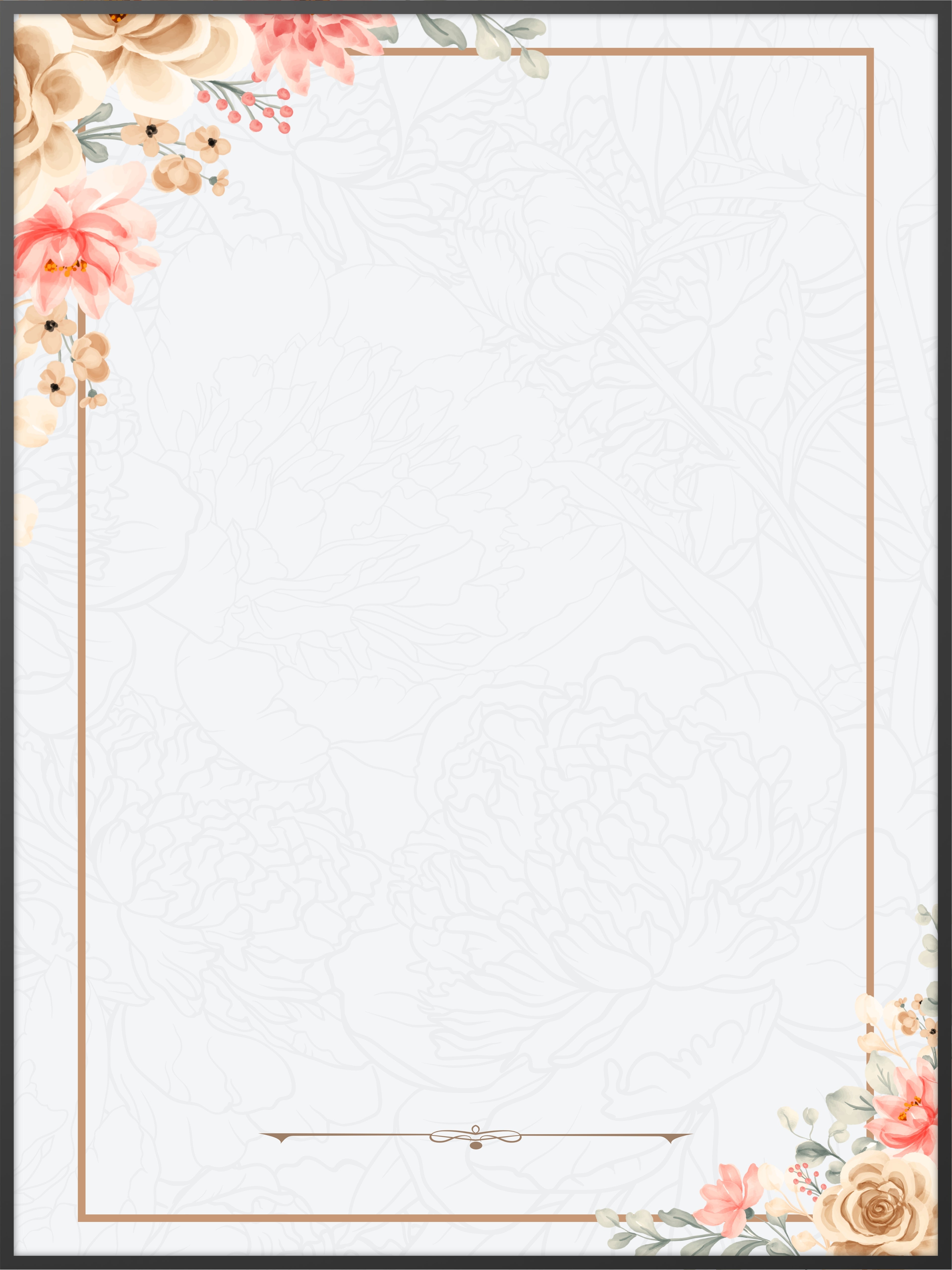 Peach Forever Memorial Poster