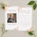 Peach Forever Prayer Card