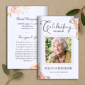 Garden Funeral Program