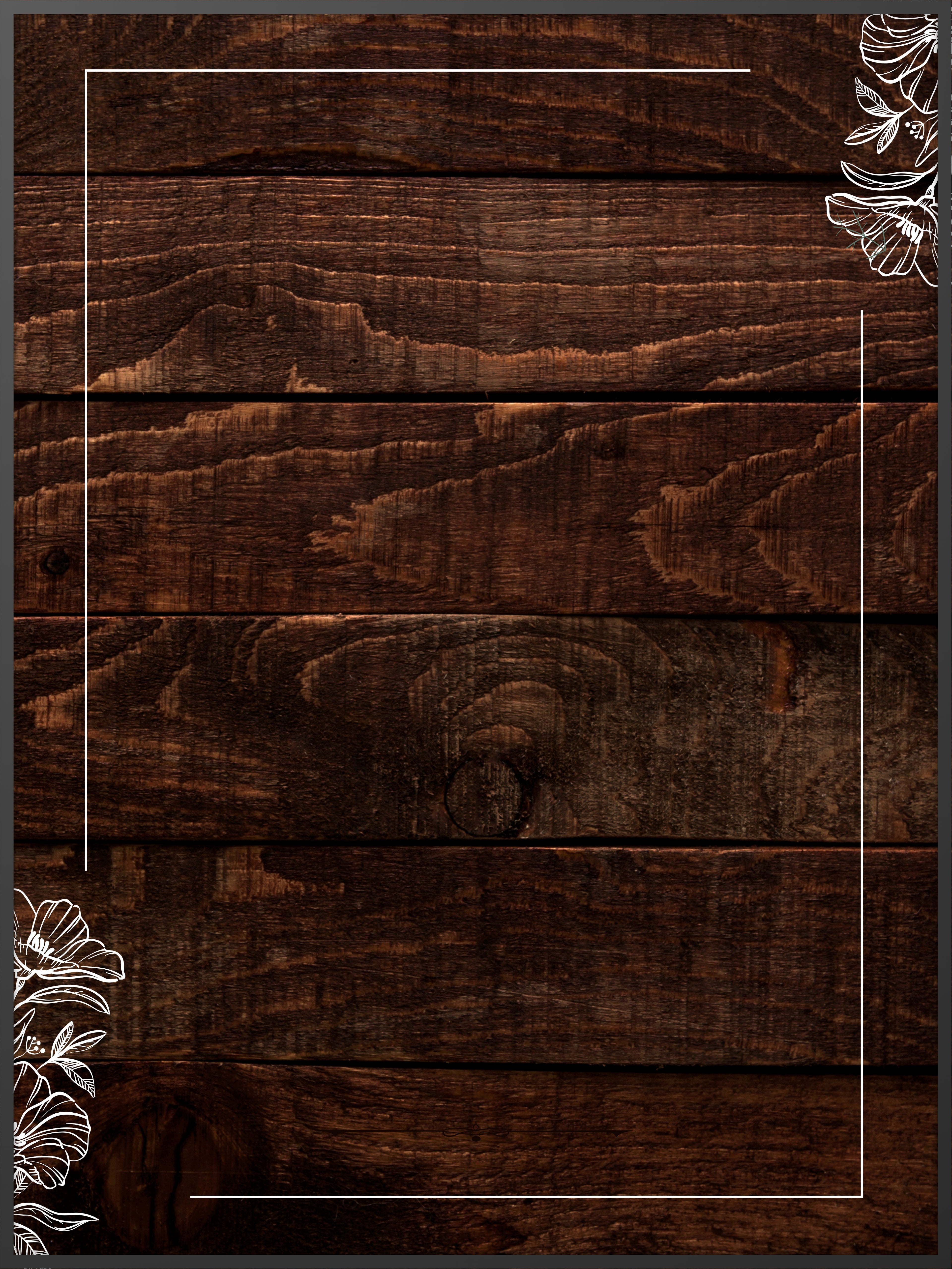 Rustic Memory Memorial Poster