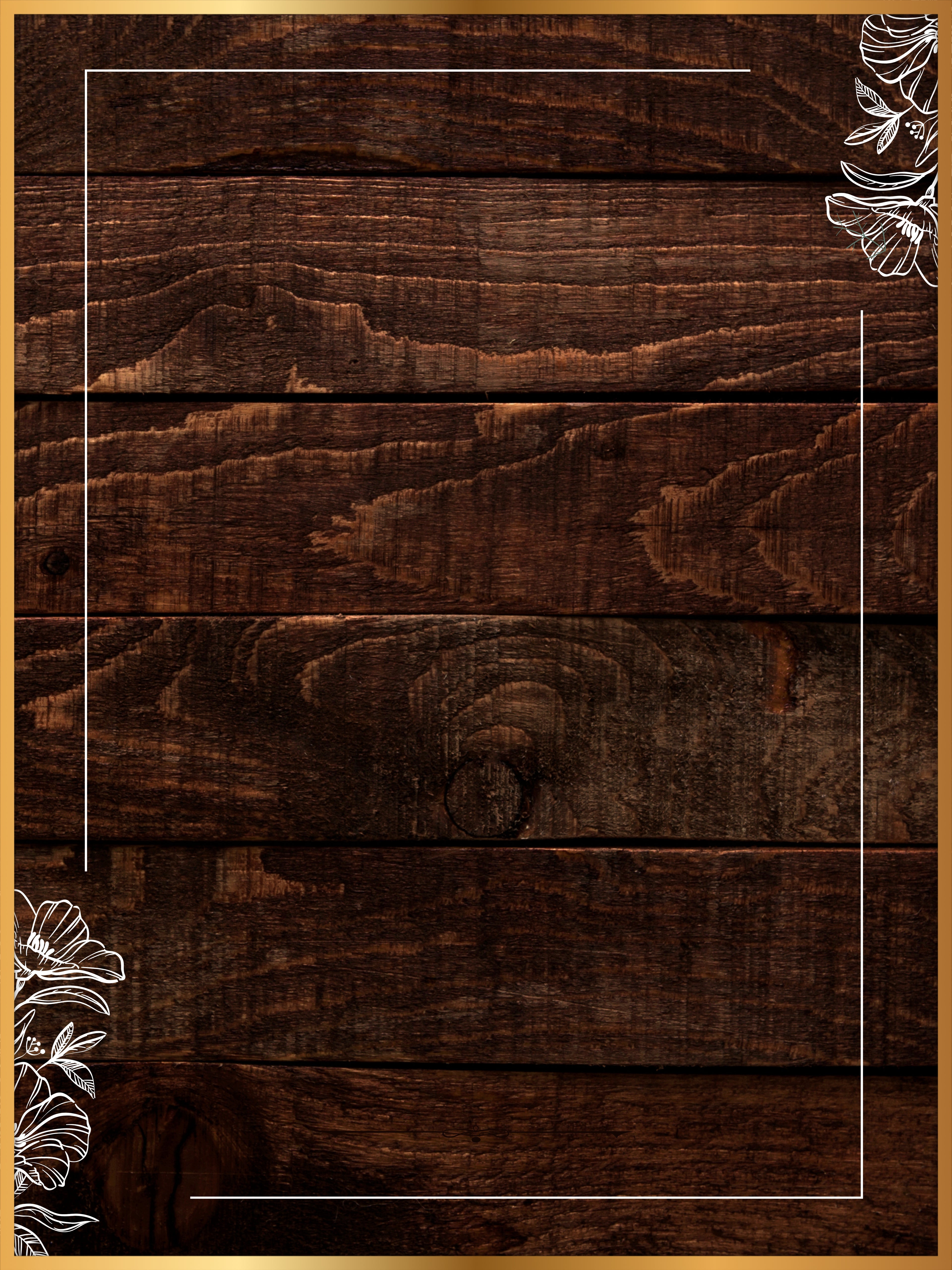Rustic Memory Memorial Poster