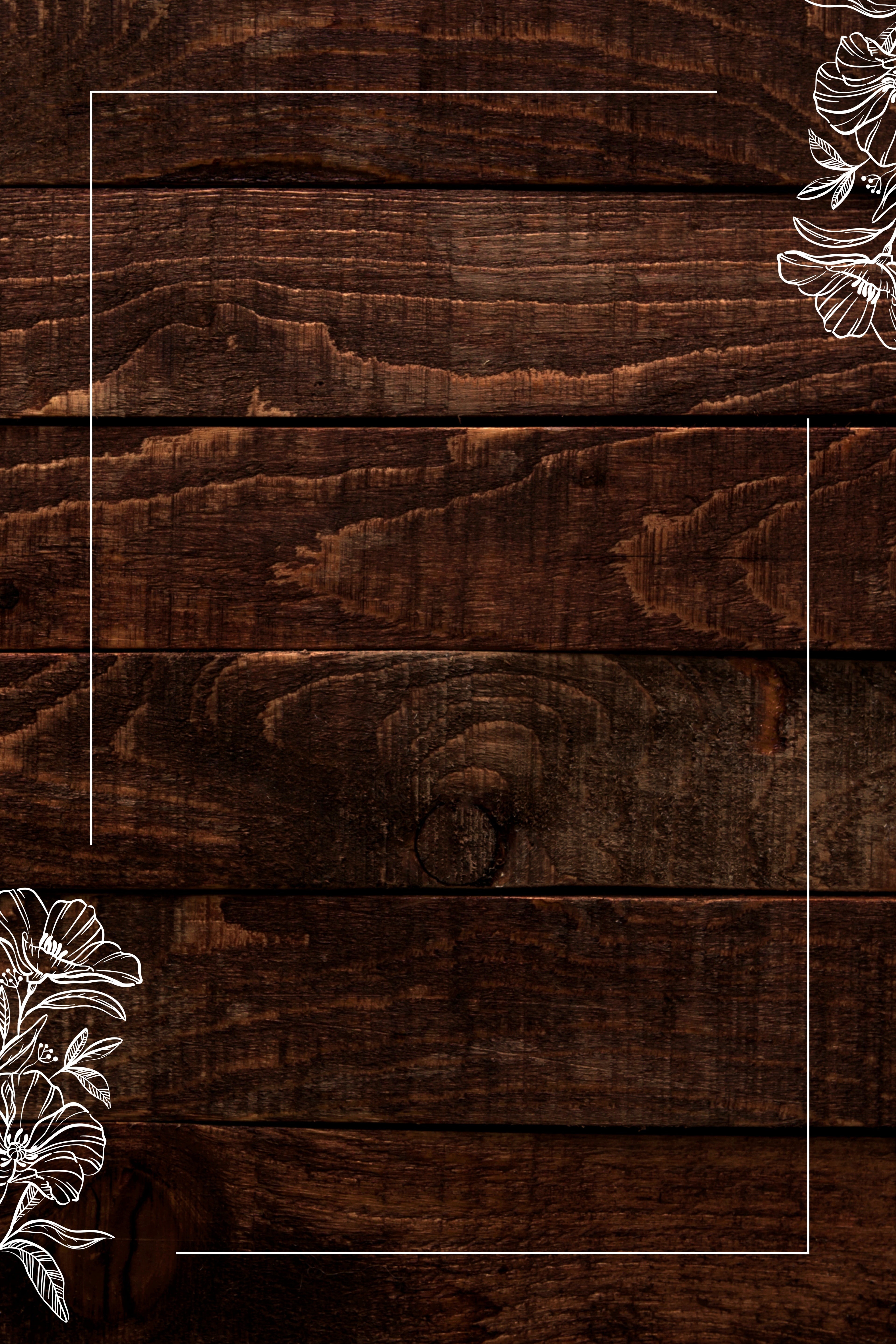 Rustic Memory Memorial Poster