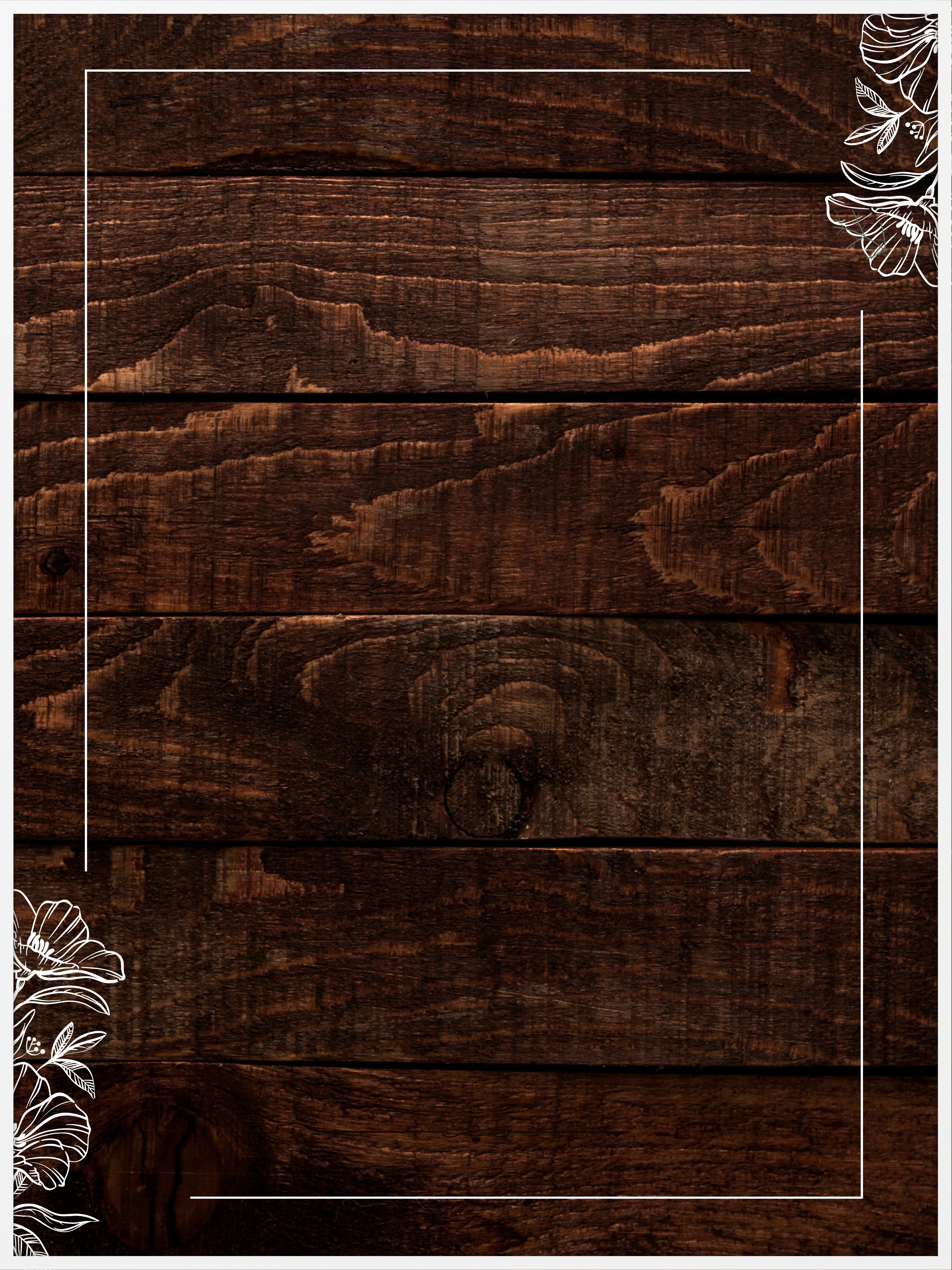Rustic Memory Memorial Poster