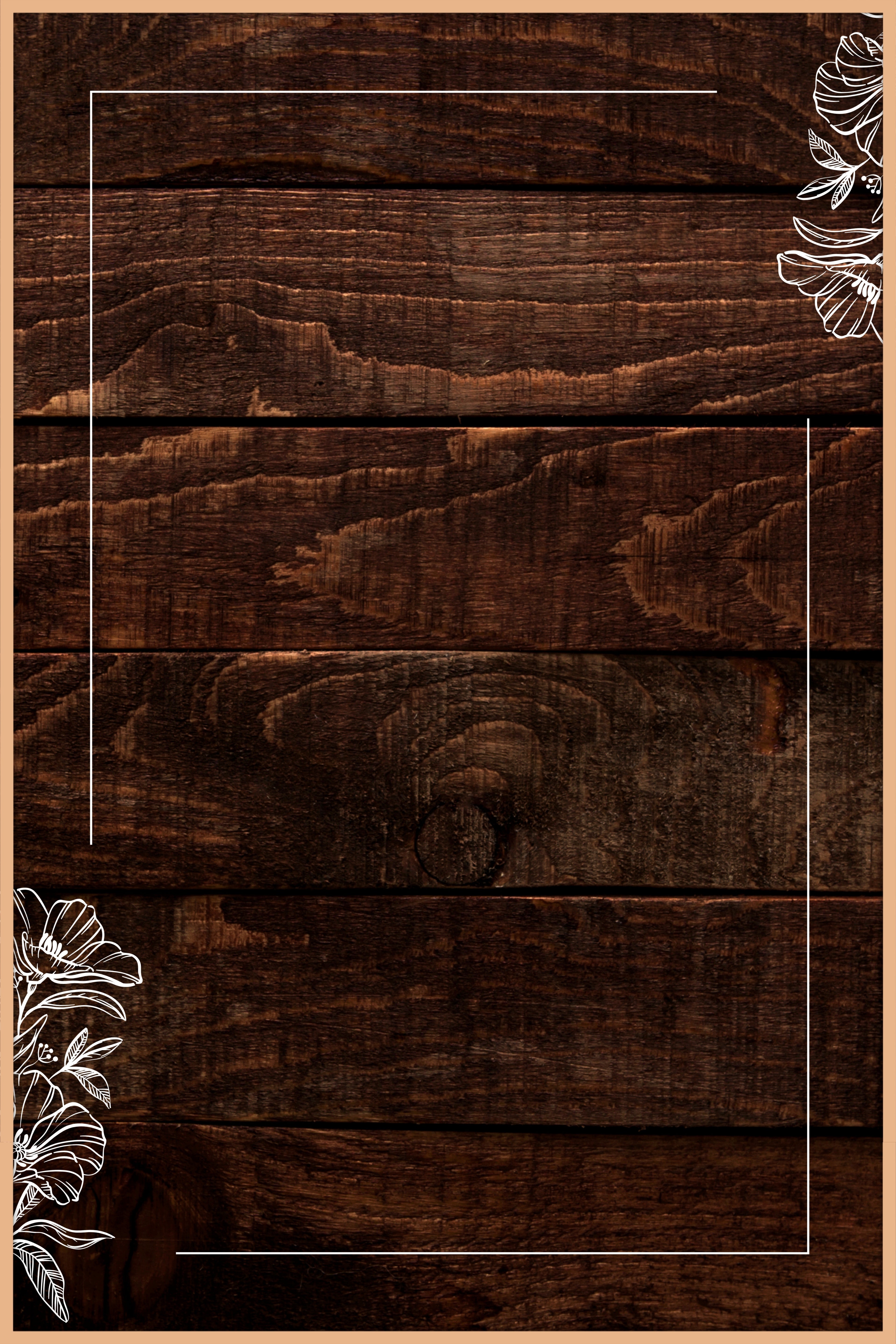 Rustic Memory Memorial Poster