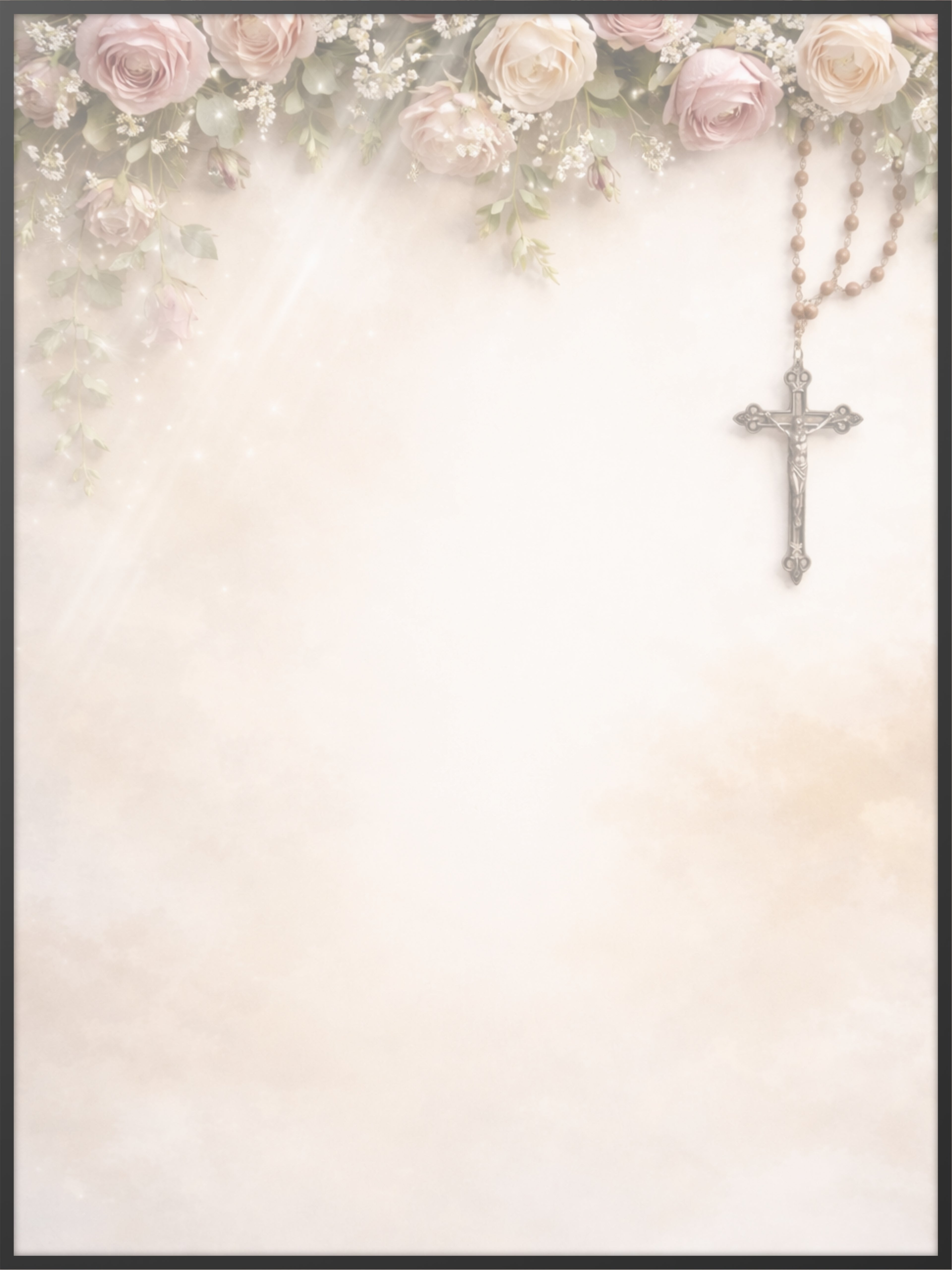 Sacred Cross Memorial Poster