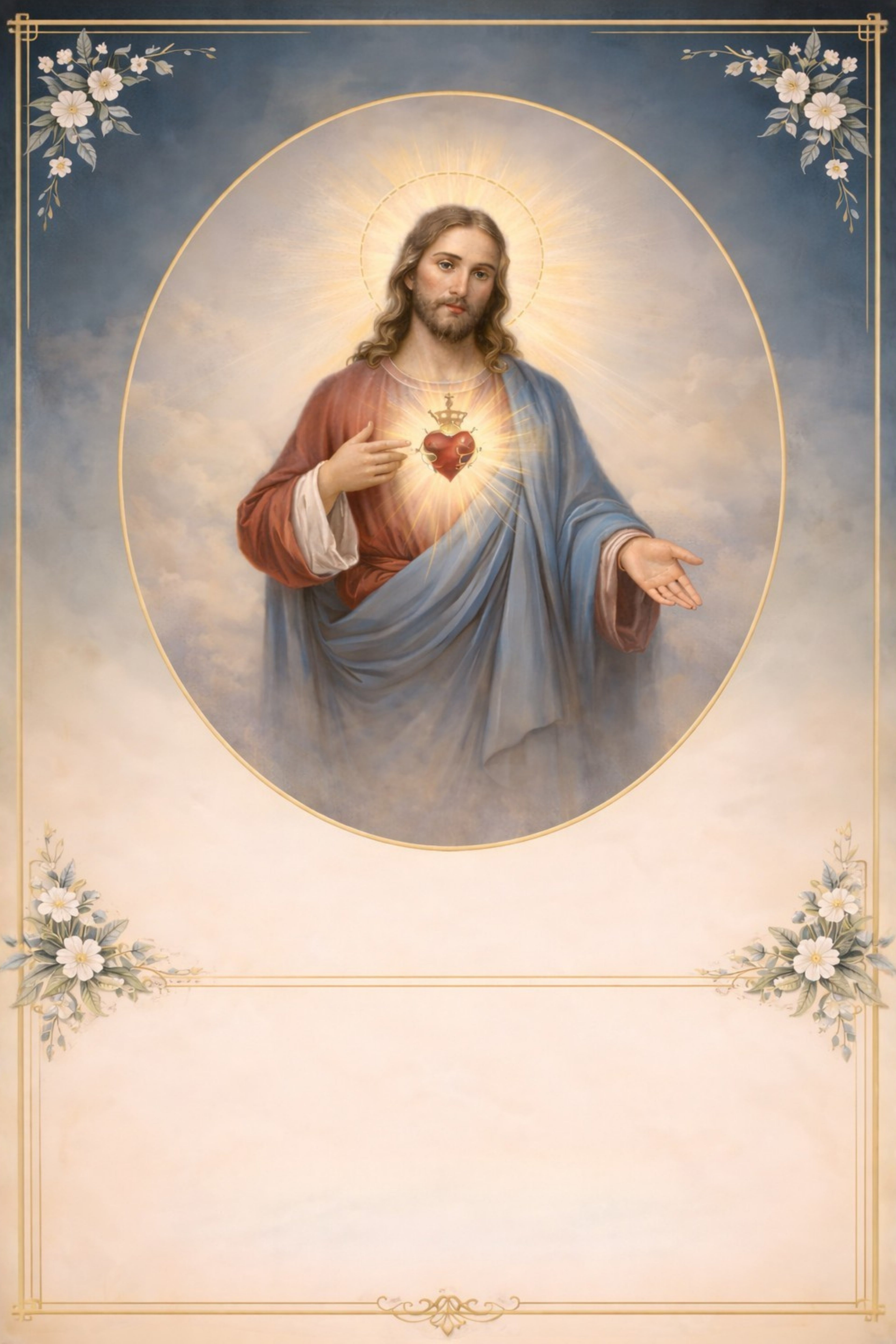 Sacred Heart Memorial Poster