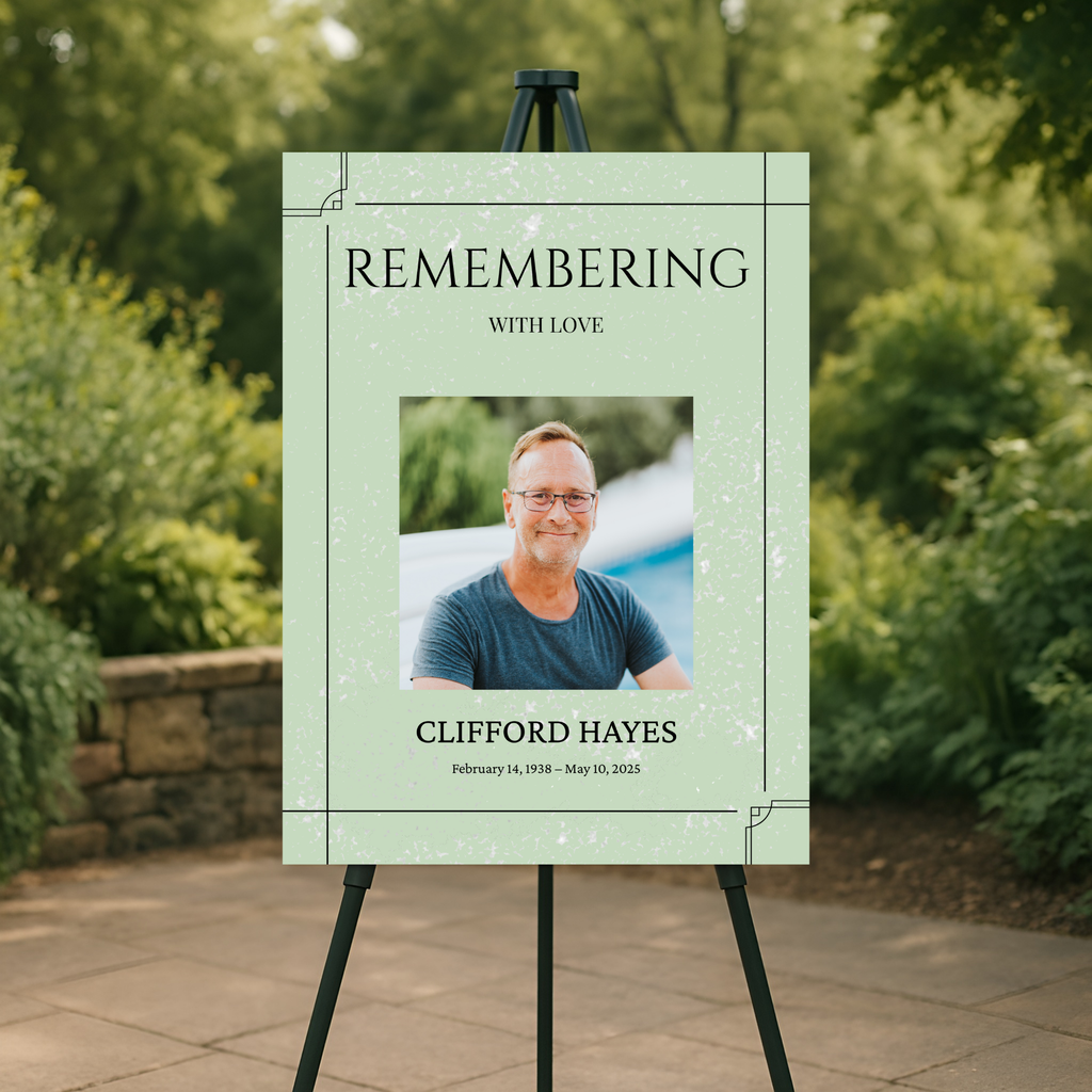 Sage Harmony Memorial Poster