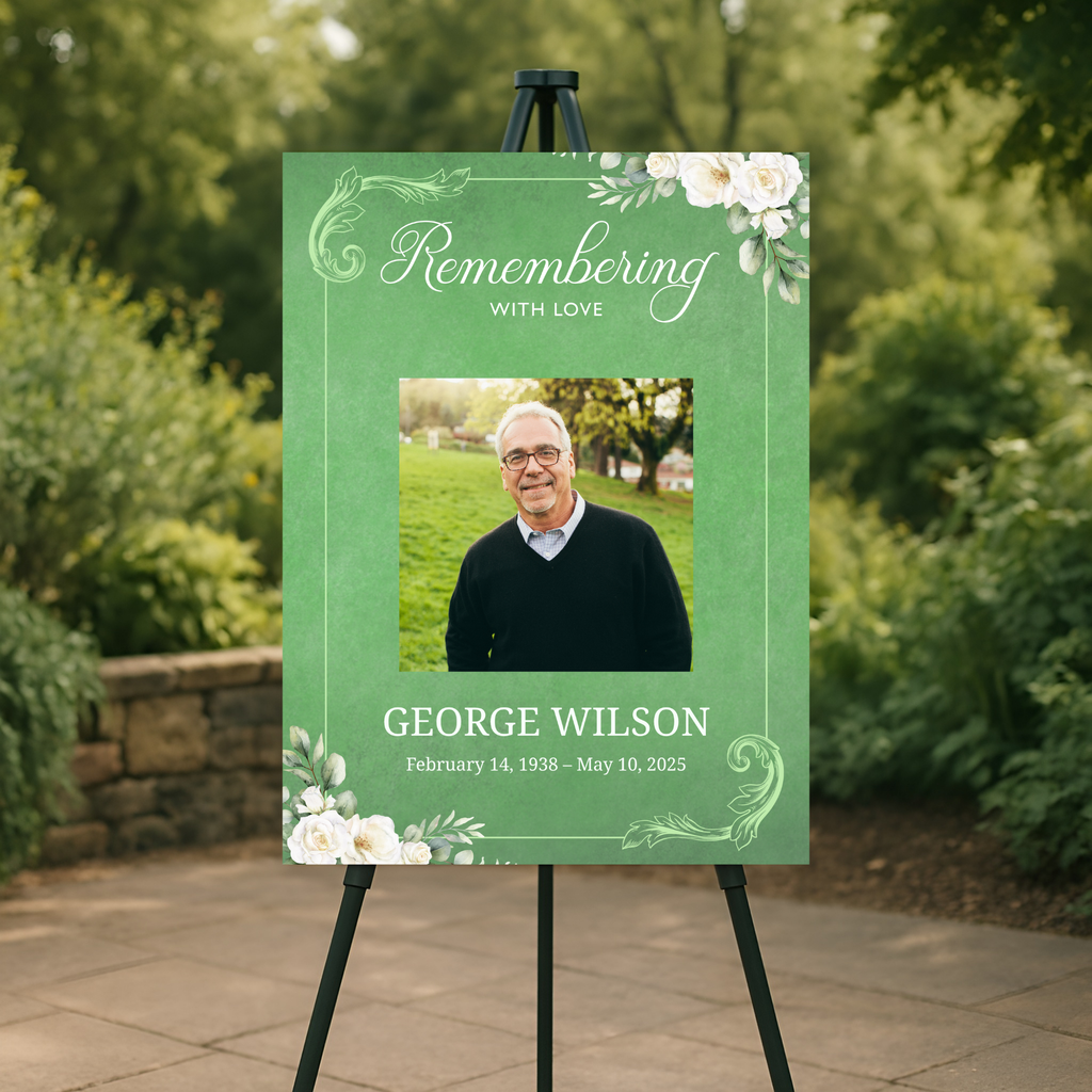 Sage Remembrance Memorial Poster