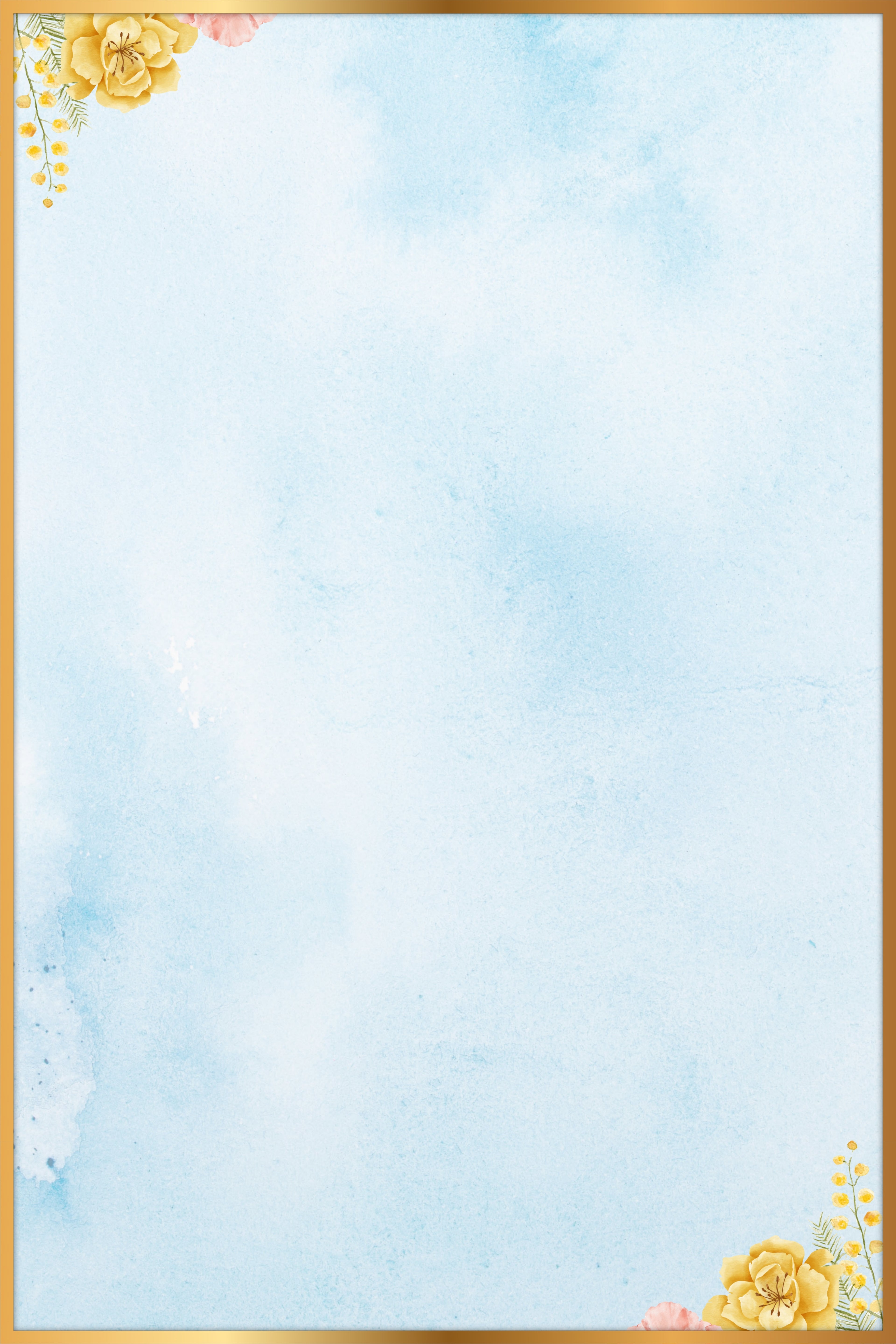 Sky Blossom Memorial Poster