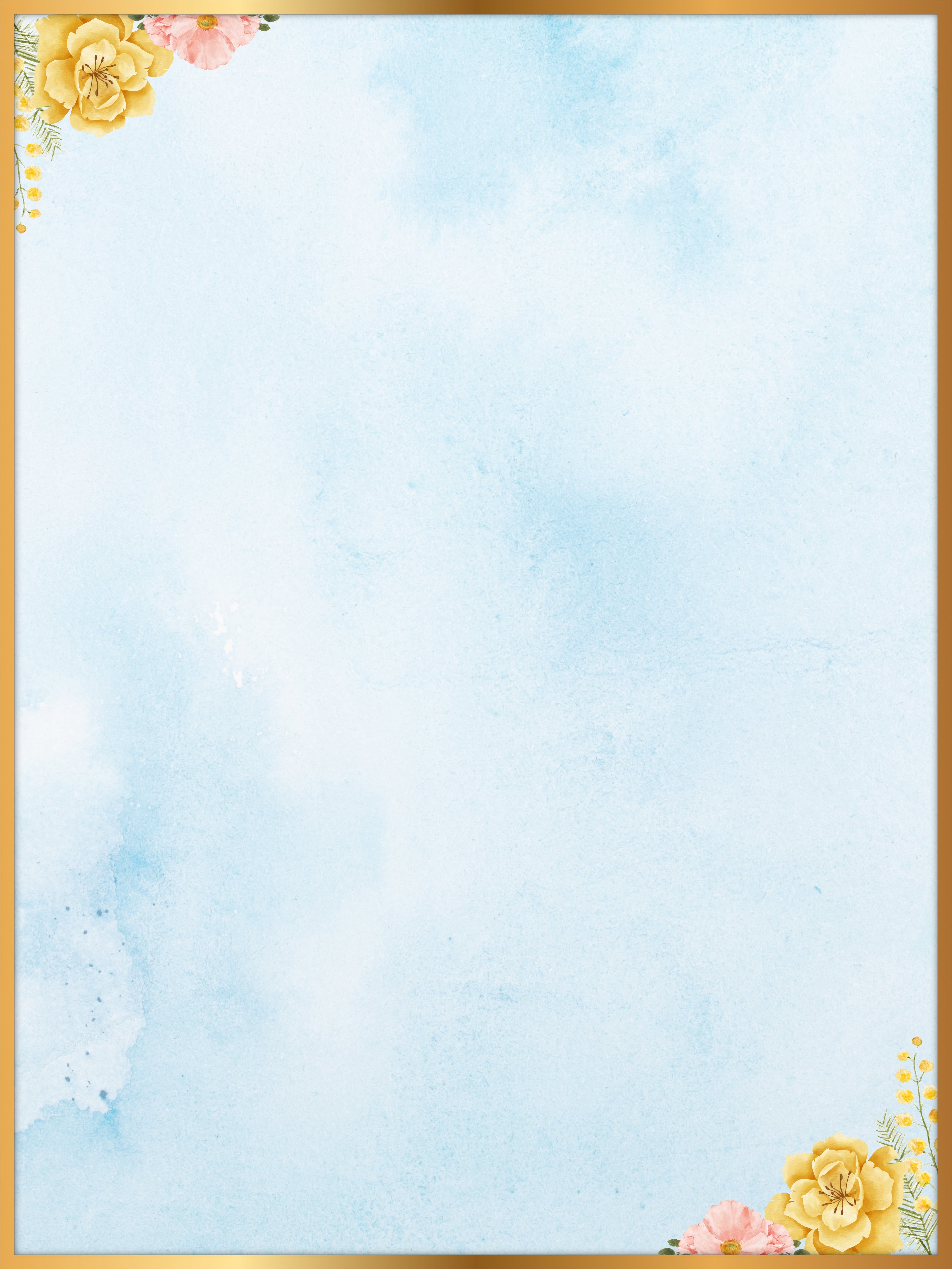 Sky Blossom Memorial Poster