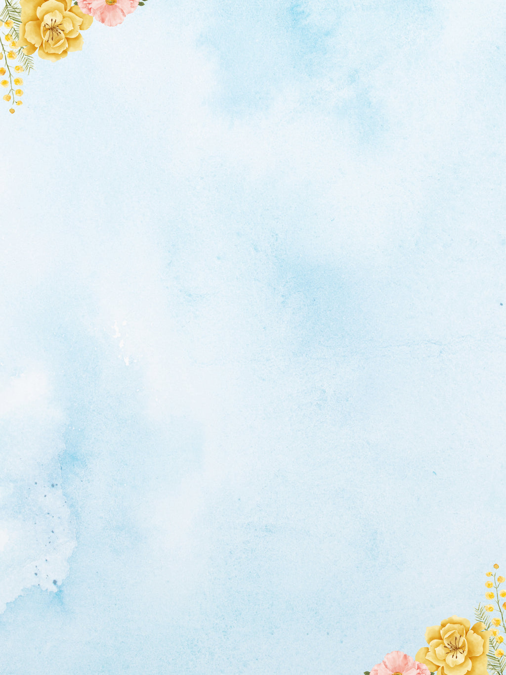 Sky Blossom Memorial Poster