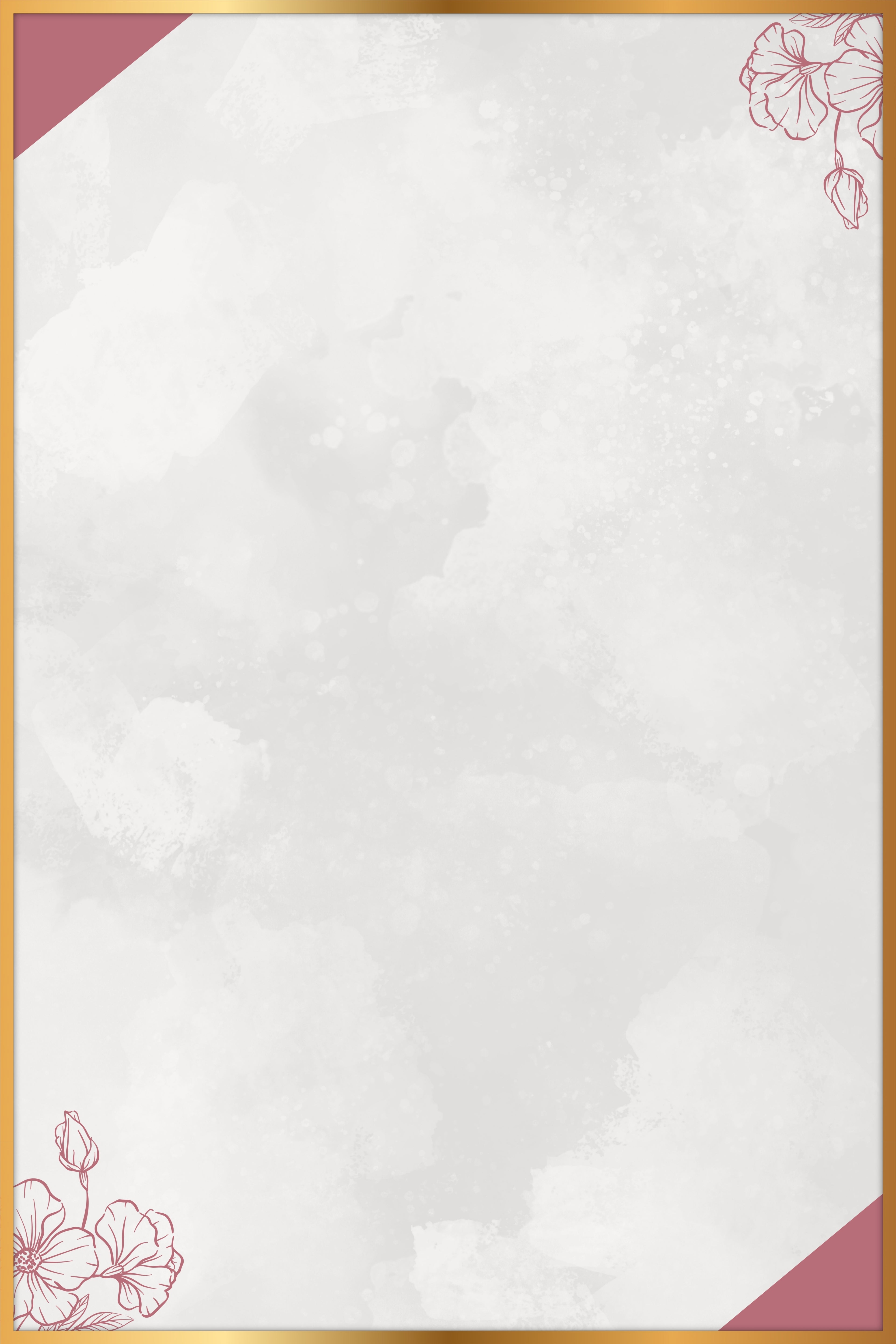 Soft Petal Memorial Poster