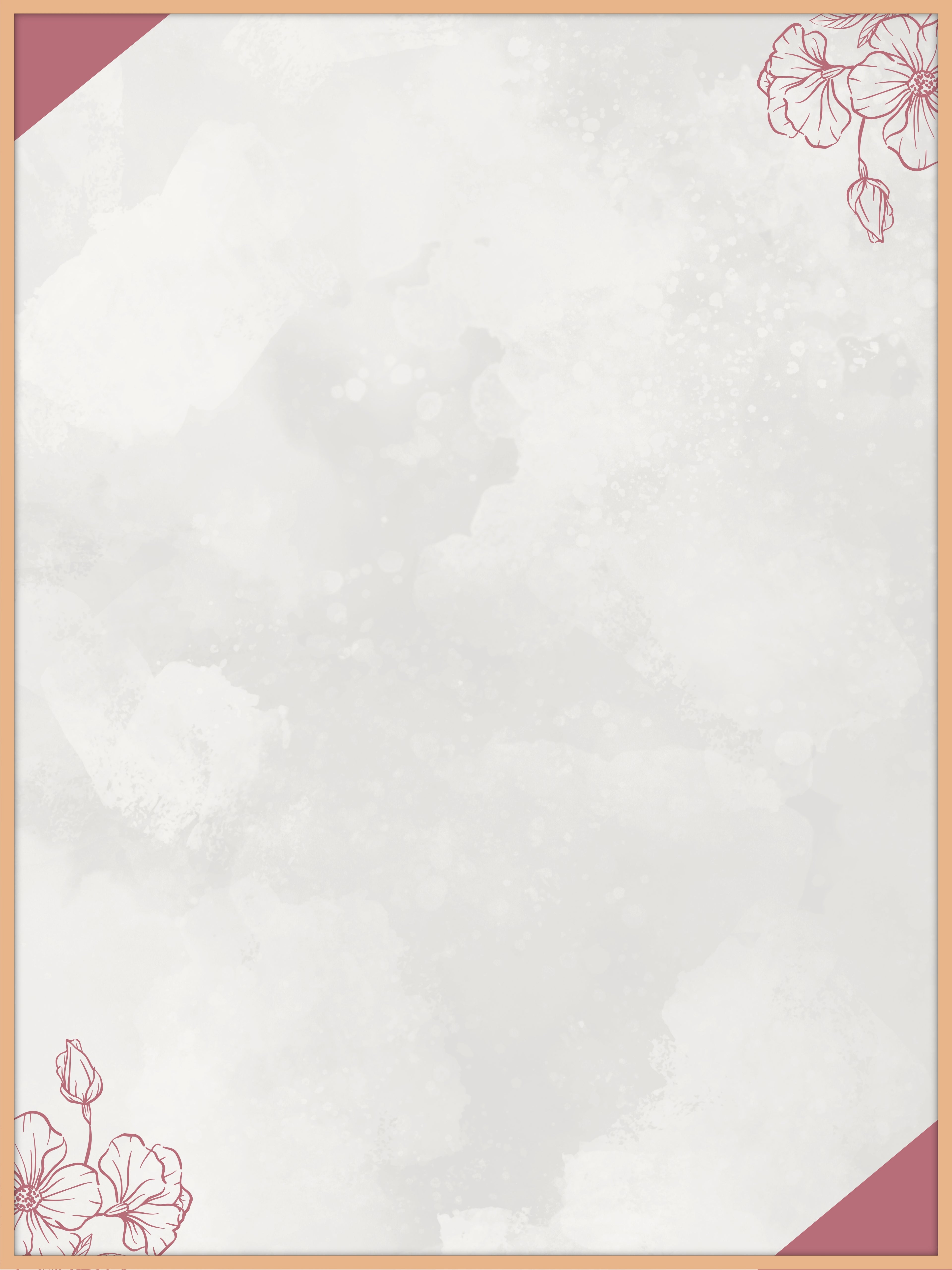 Soft Petal Memorial Poster