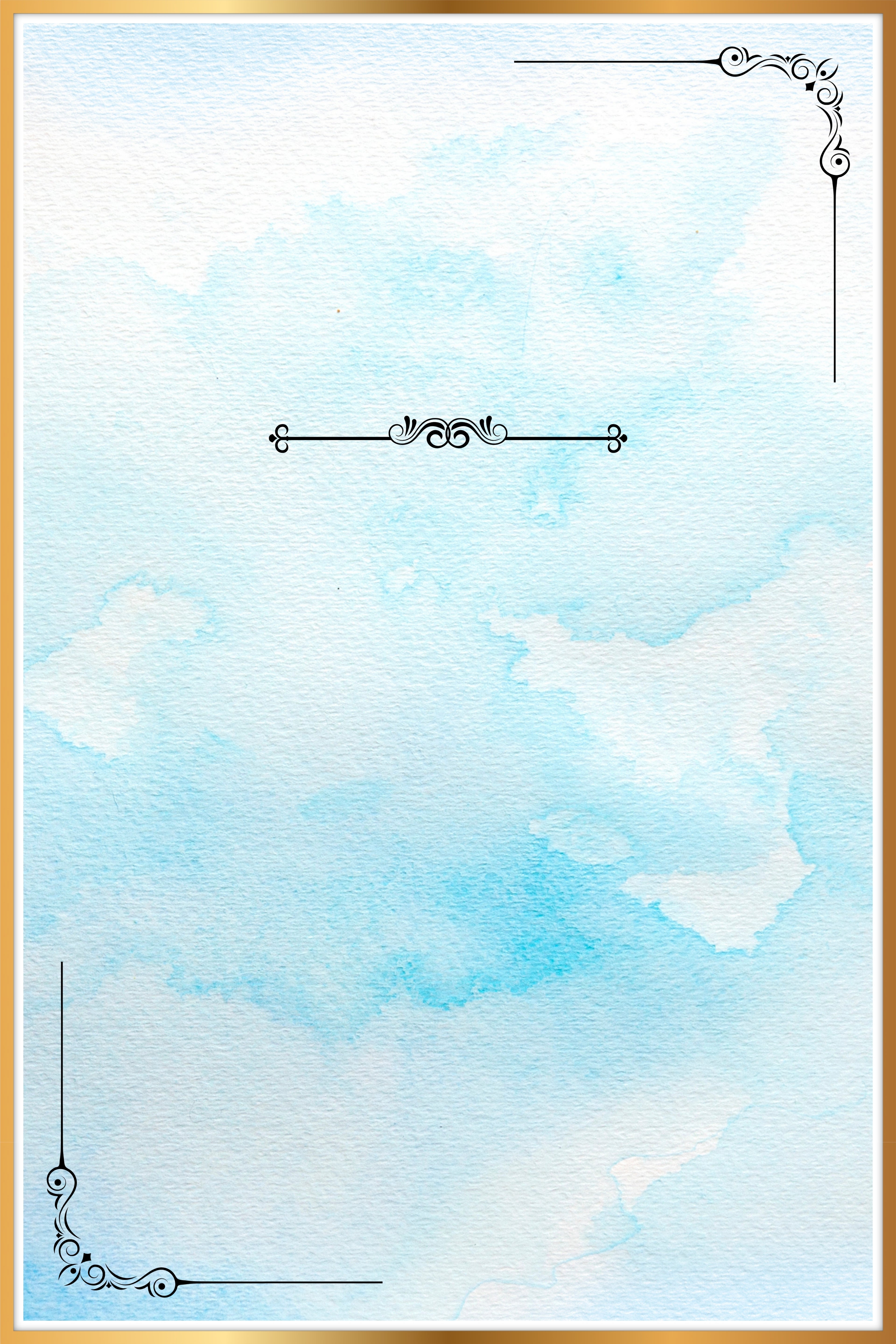 Soft Sky Memorial Poster