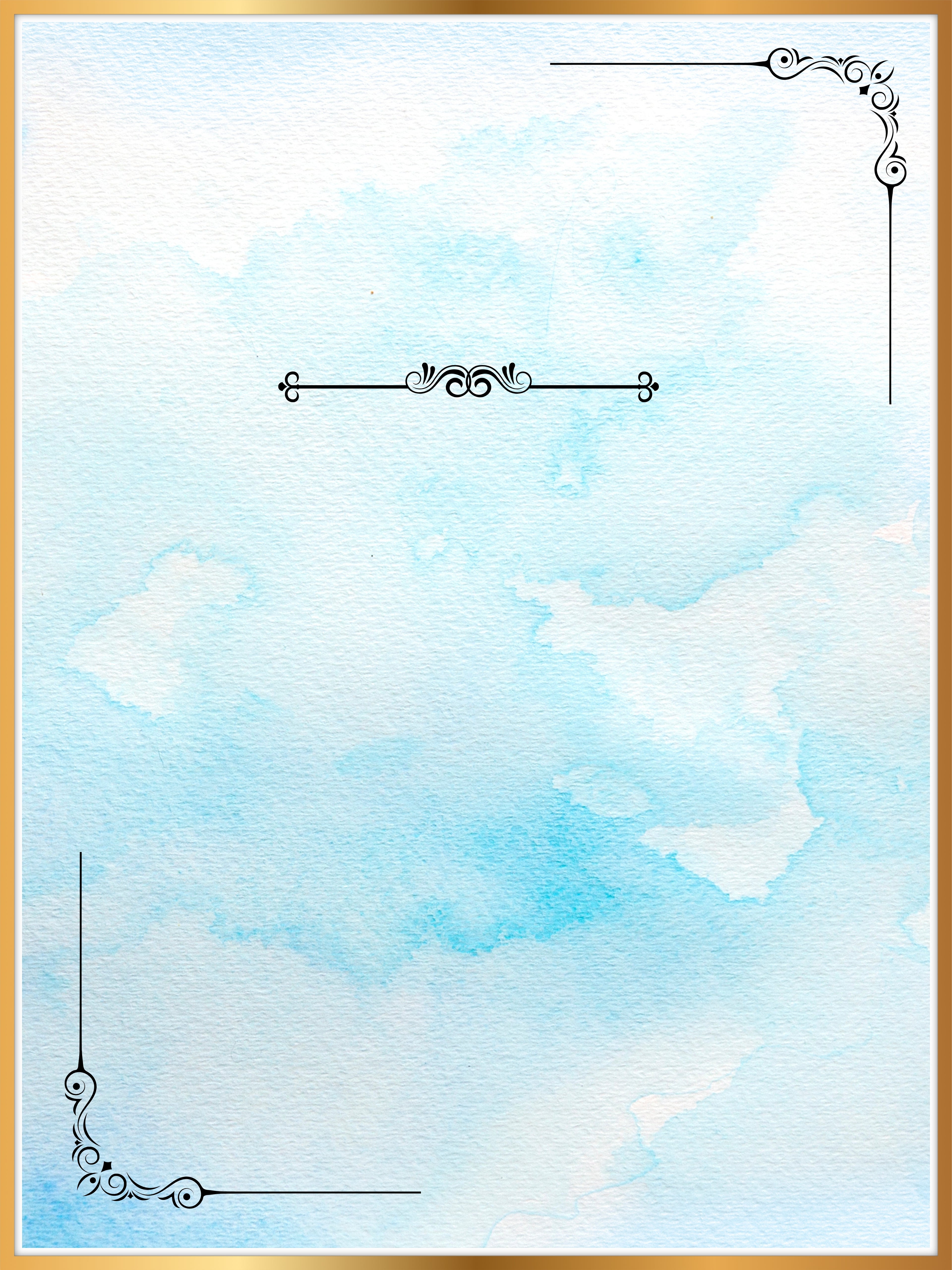 Soft Sky Memorial Poster