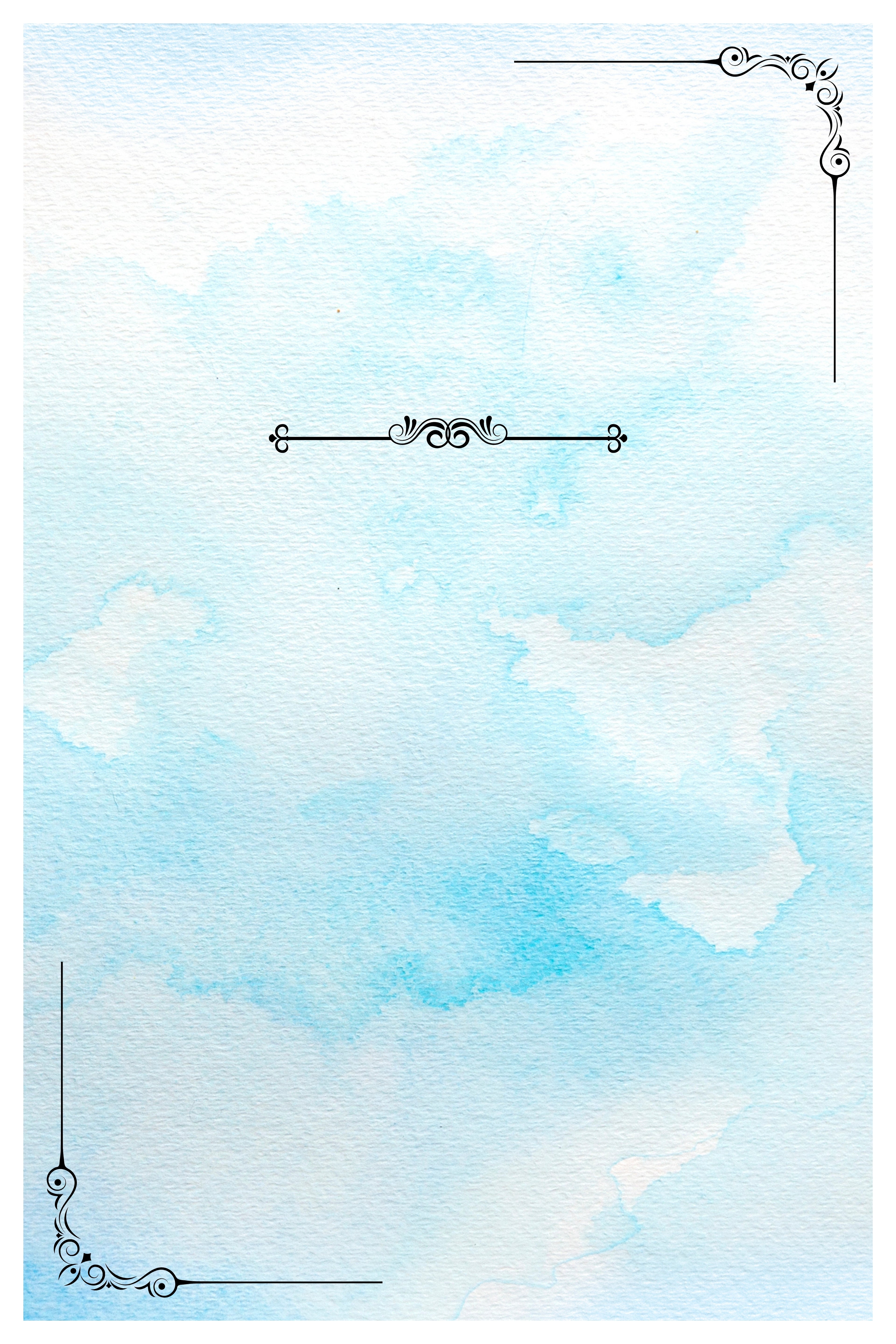 Soft Sky Memorial Poster