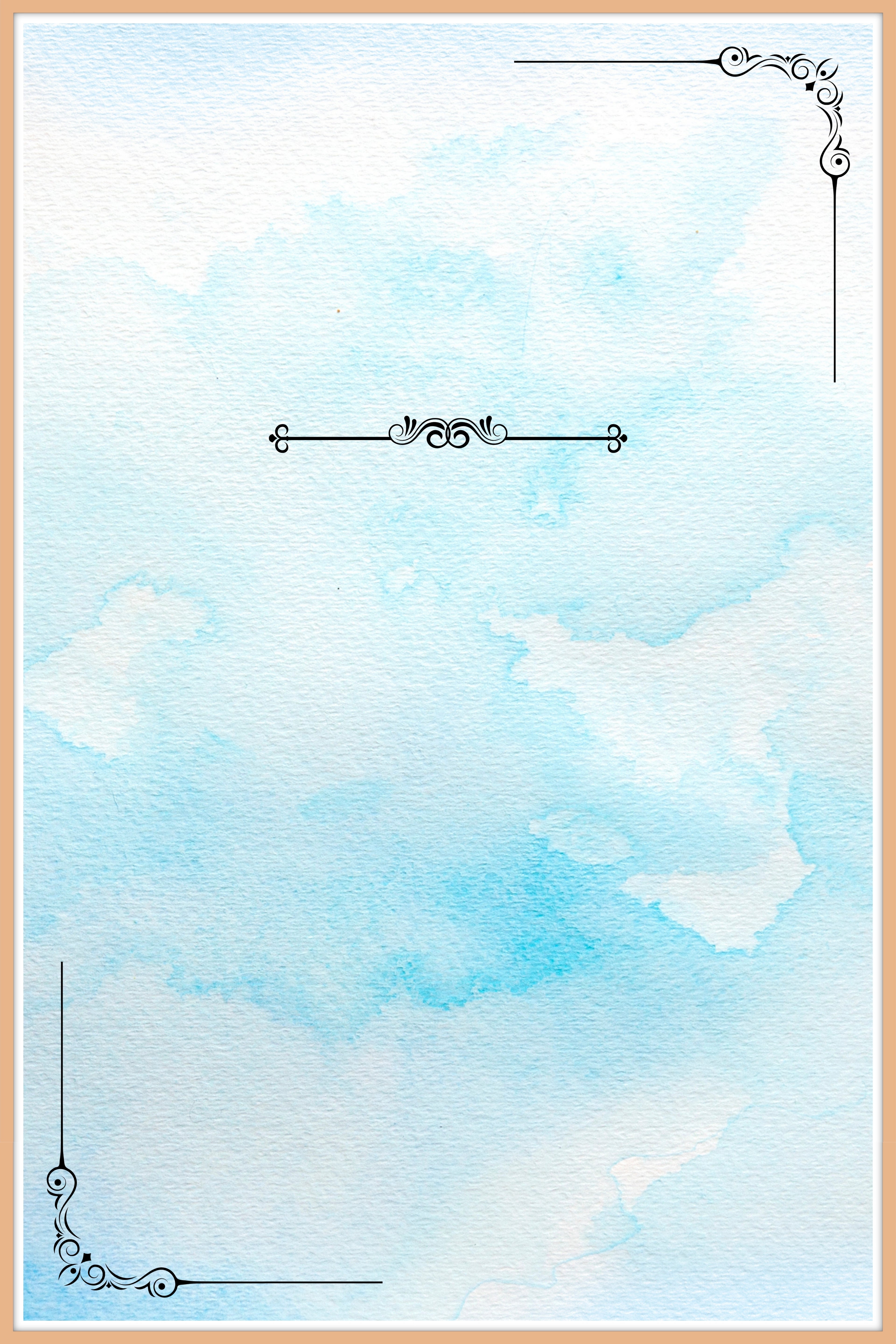 Soft Sky Memorial Poster