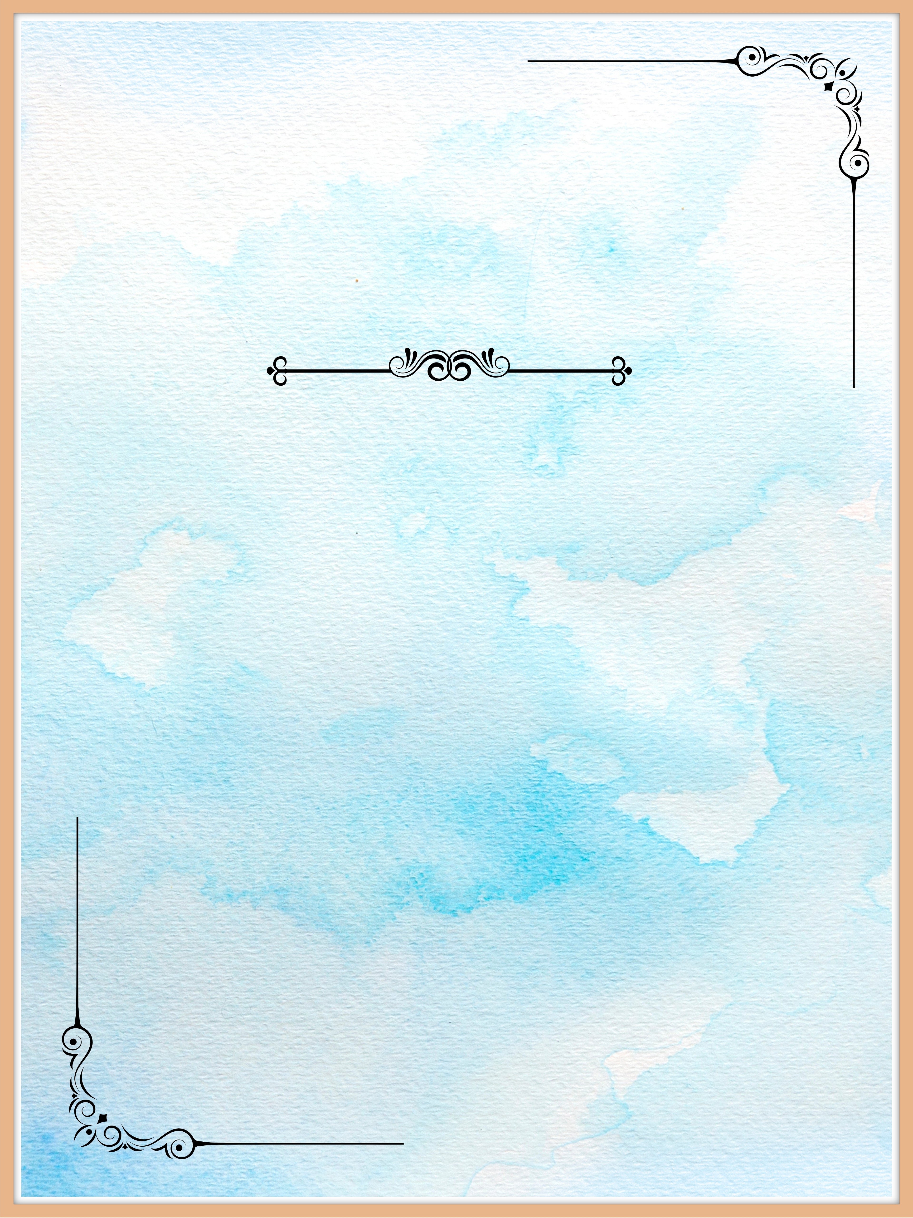 Soft Sky Memorial Poster