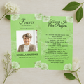 Spring Leaf Prayer Card