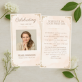 Warm Linen Prayer Card